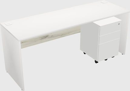 Rectangular desk