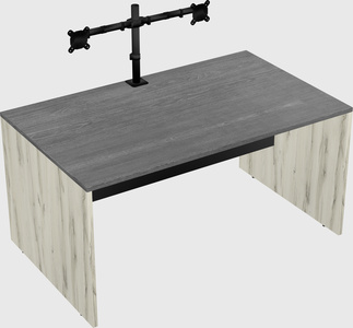 Rectangular desk