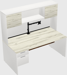 Rectangular desk