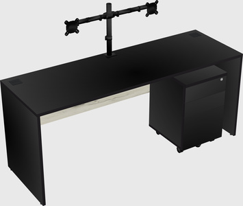 Rectangular desk