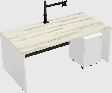 Rectangular desk