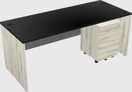 Rectangular desk