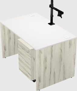 Rectangular desk