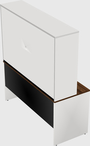 Rectangular desk