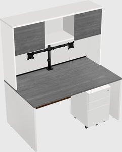 Rectangular desk