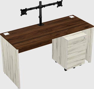 Rectangular desk