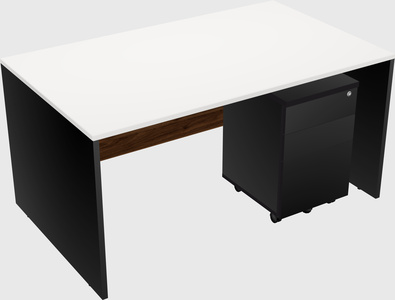 Rectangular desk