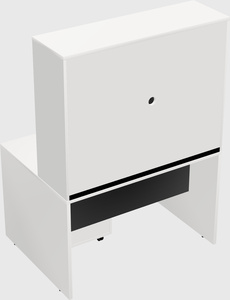 Rectangular desk