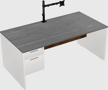 Rectangular desk