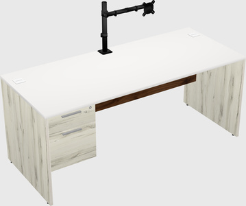 Rectangular desk