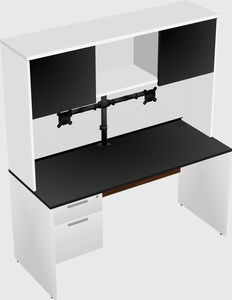 Rectangular desk