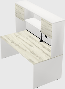 Rectangular desk