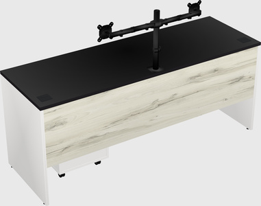 Rectangular desk