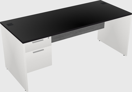 Rectangular desk