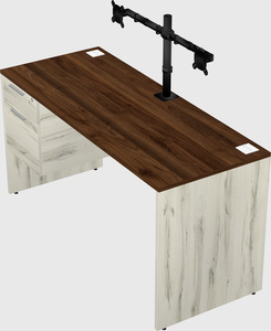 Rectangular desk