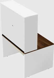Rectangular desk