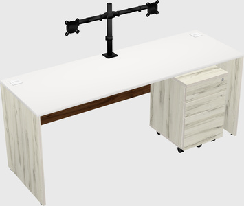 Rectangular desk