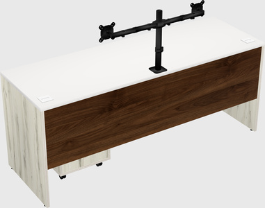 Rectangular desk