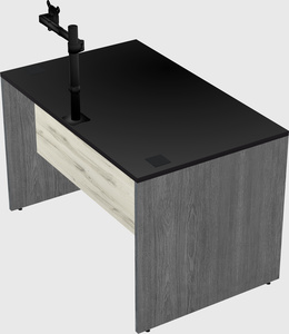 Rectangular desk