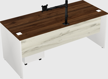 Rectangular desk