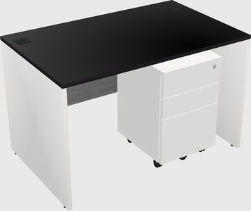 Rectangular desk