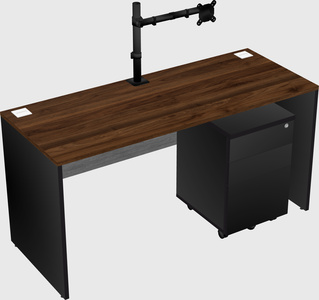 Rectangular desk