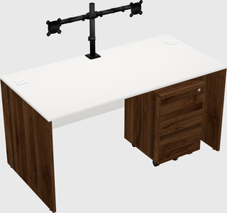 Rectangular desk