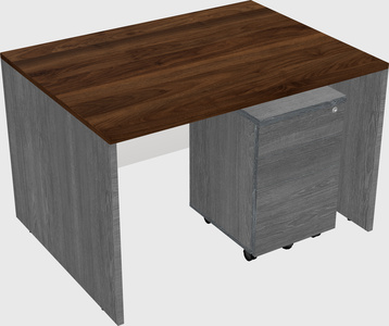 Rectangular desk