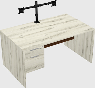 Rectangular desk