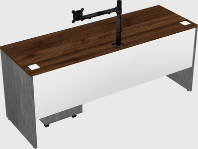 Rectangular desk
