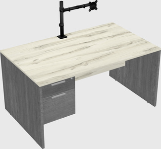 Rectangular desk