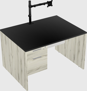 Rectangular desk