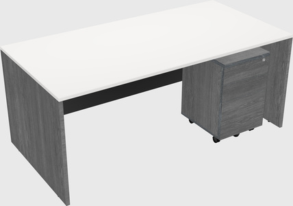 Rectangular desk