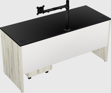 Rectangular desk