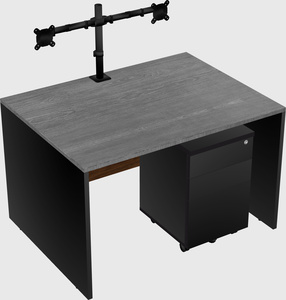 Rectangular desk