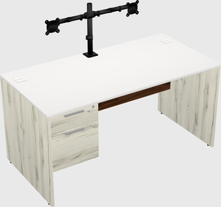 Rectangular desk