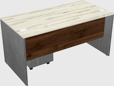 Rectangular desk