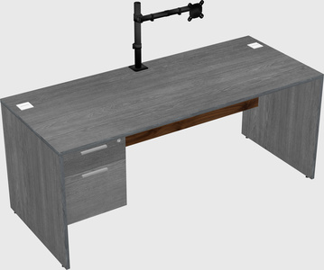 Rectangular desk