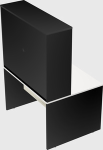 Rectangular desk
