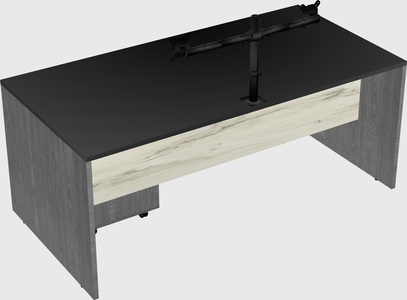 Rectangular desk