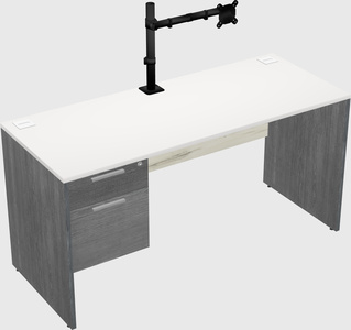 Rectangular desk