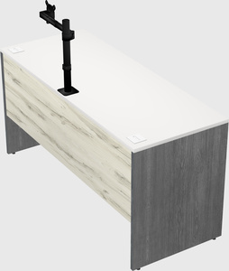 Rectangular desk