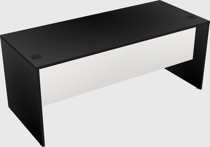 Rectangular desk