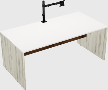 Rectangular desk