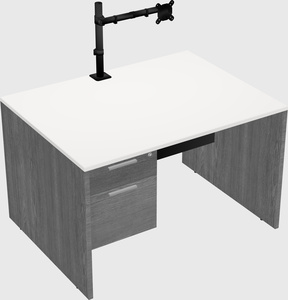 Rectangular desk