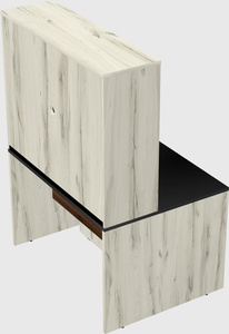 Rectangular desk