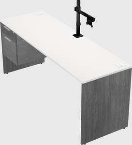 Rectangular desk