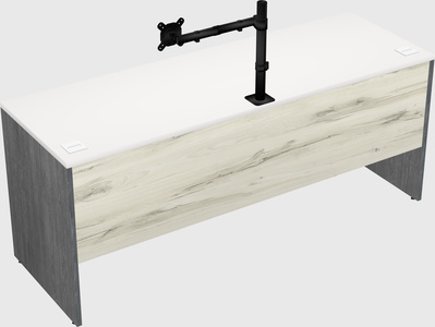 Rectangular desk