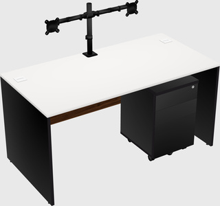 Rectangular desk