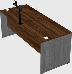 Rectangular desk